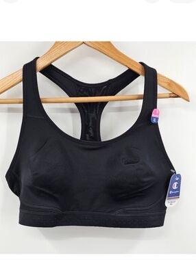 Champion Black Sports Bra NWT Size XL